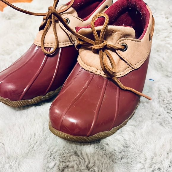 Sperry Women's Saltwater 1-Eye Duck Shoes size 9 EUC - Picture 5 of 7